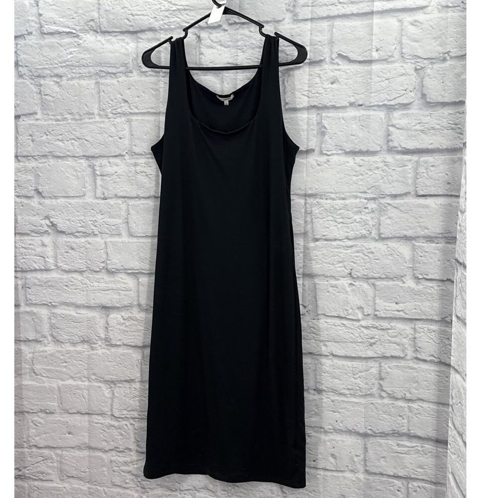 No Comment Black Fitted Maxi Dress XL